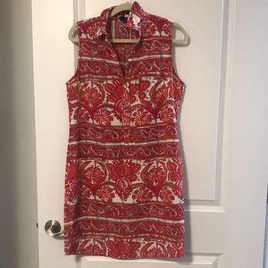 Paisley print dress
